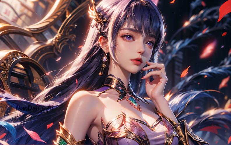 国漫女神高清壁纸|圣采儿性感身材